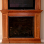 fireplace mantel